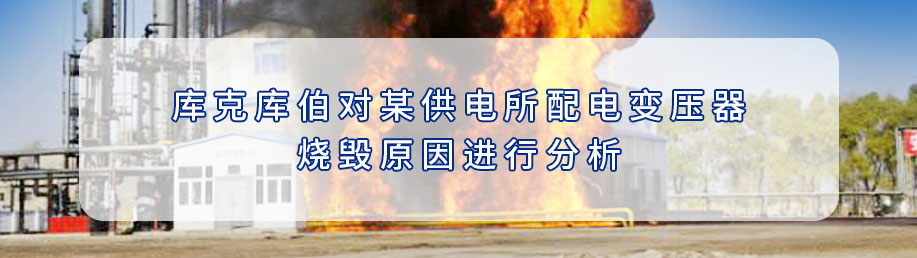 庫克庫伯對某供電所配電變壓器燒毀原因進行分析 庫克庫伯對某供電所配電變壓器燒毀原因進行分析