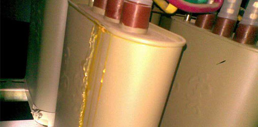 電力電容器故障