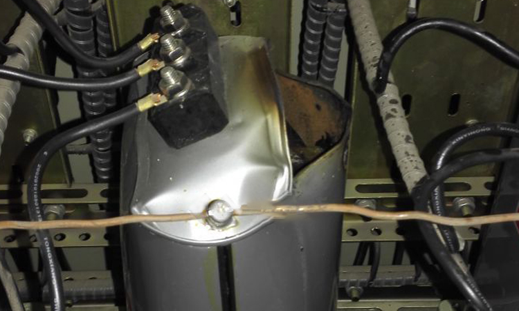 低壓補償的并聯電容器為什么會鼓 低壓補償的并聯電容器為什么會鼓