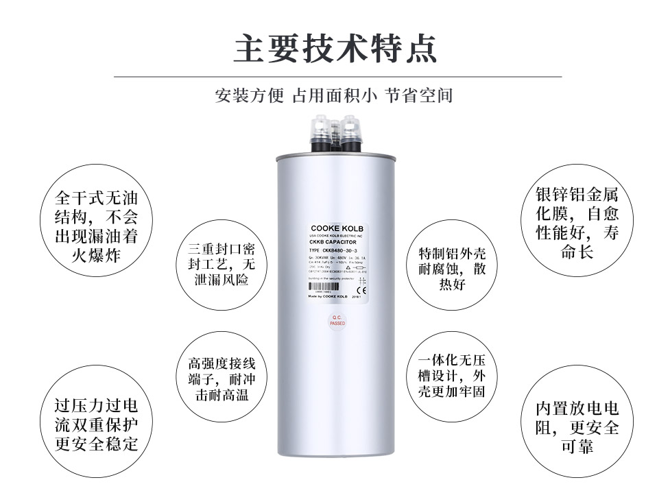 濾波型電力電容器主要技術特點